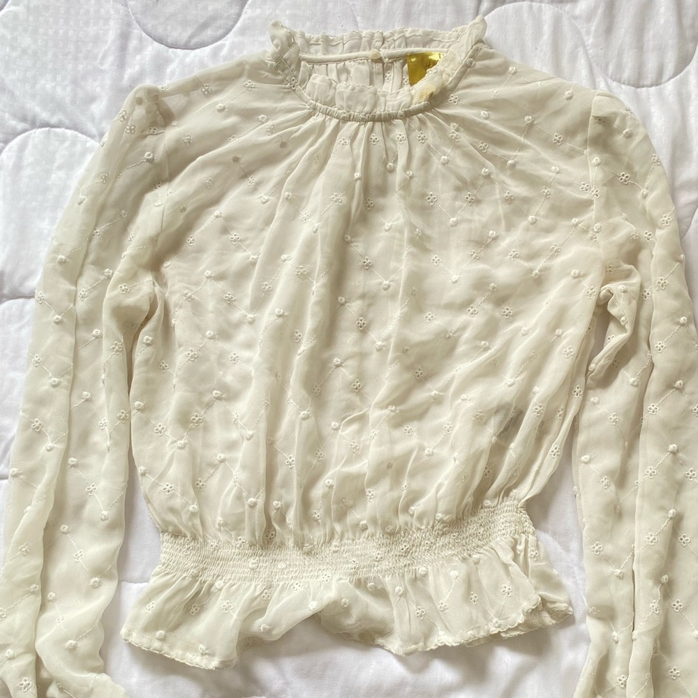H&M white blouse